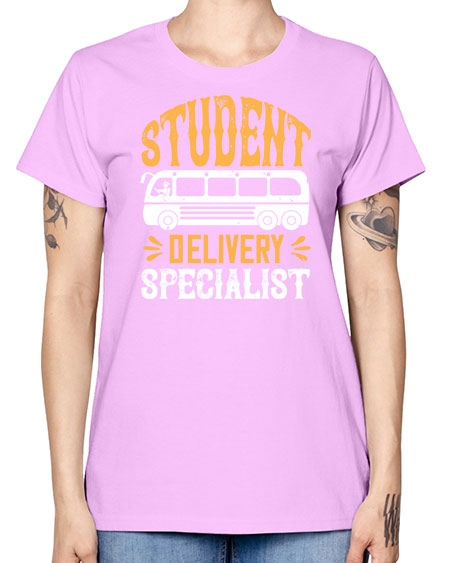STUDENT DELIVERY SPECIALIST Style 1427# - Bus Driver -  Missy T-Shirt