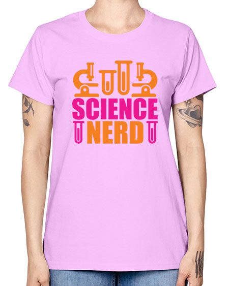 Science Nerd 59# - general science -  Missy T-Shirt