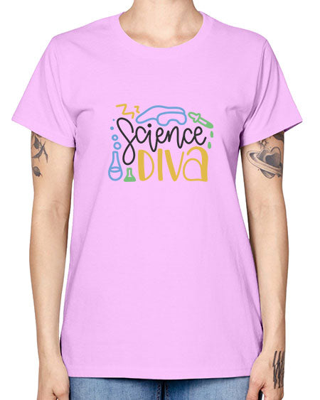 Sciencediva 43# - general science -  Missy T-Shirt