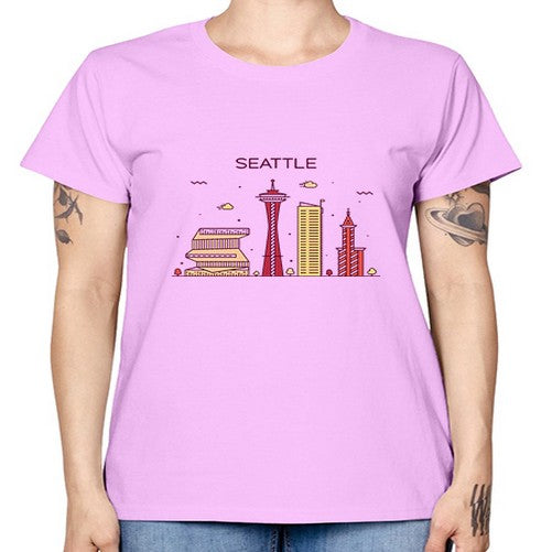 Seattle 1810# - cities -  Missy T-Shirt