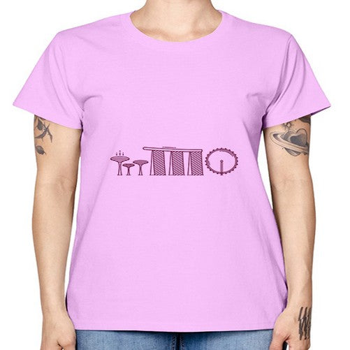 Singapoure 1847# - cities -  Missy T-Shirt