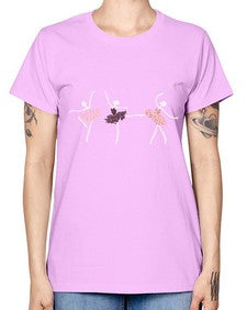 Skeleton ballerinas ballet halloween ballet 184# - ballet -  Missy T-Shirt