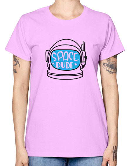 Spacedude 12# - space -  Missy T-Shirt
