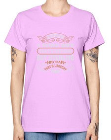 Stealing a mans wife thats nothing but stealing his car thats larceny 68# - car -  Missy T-Shirt