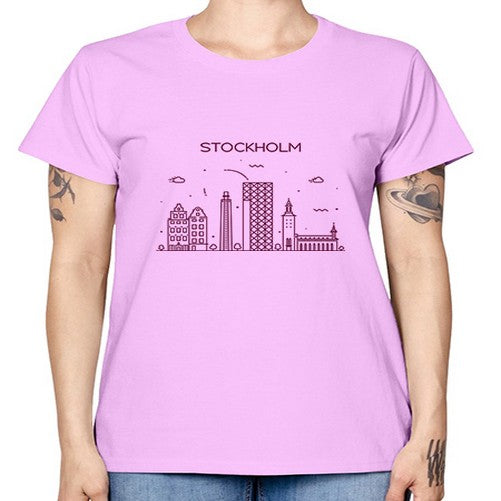 Stockholm 1891# - cities -  Missy T-Shirt