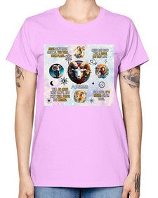 Straight Aries 469# - aries -  Missy T-Shirt