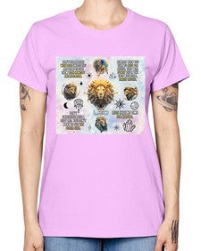Straight Leo 473# - leo -  Missy T-Shirt
