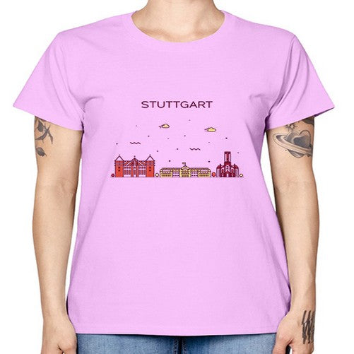 Stuttgart 1901# - cities -  Missy T-Shirt