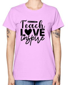 Teach love inspire 1442# - teacher -  Missy T-Shirt