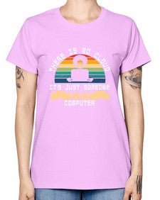 There is no cloud 11# - computer -  Missy T-Shirt