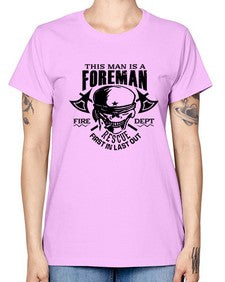 This man is 1166# - skull and bones -  Missy T-Shirt