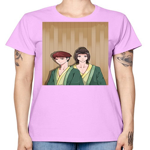 Two man in a hot spring 18# - anime -  Missy T-Shirt