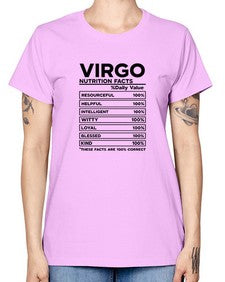 Virgo Nutrition Facts 530# - virgo -  Missy T-Shirt