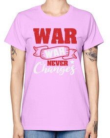 War War never changes 53# - video games -  Missy T-Shirt