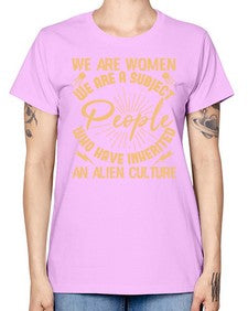 We are women we are people 42# - ufo -  Missy T-Shirt