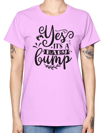 Yes it s a baby bump 476# - pregnancy -  Missy T-Shirt