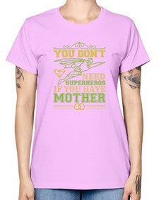 You dont need 271# - cartoon super hero -  Missy T-Shirt