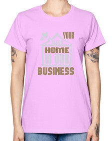 Your clean home is our Business Style 491# - cleaner -  Missy T-Shirt