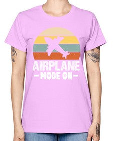 airplane mode on  4# - airplane -  Missy T-Shirt