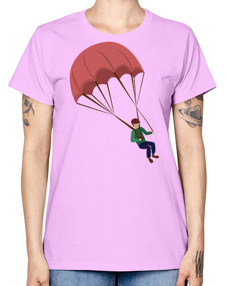 all in one 07# - parachute -  Missy T-Shirt