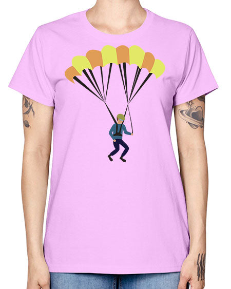 all in one 08# - parachute -  Missy T-Shirt