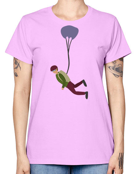 all in one 09# - parachute -  Missy T-Shirt