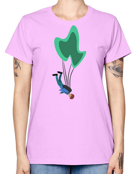 all in one 12# - parachute -  Missy T-Shirt
