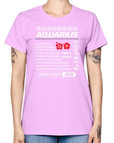 aquarius 85# - aquarius -  Missy T-Shirt
