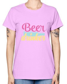 beer drinker 47# - beer -  Missy T-Shirt