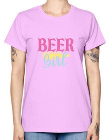 beer girl 48# - beer -  Missy T-Shirt
