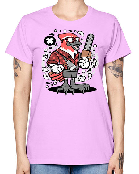 bird lumberjack 17# - birds -  Missy T-Shirt