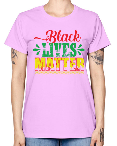 black lives matter 7# - black words and phrases -  Missy T-Shirt