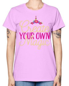 create your own magic 82# - unicorn -  Missy T-Shirt
