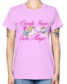 create your own magic 84# - unicorn -  Missy T-Shirt