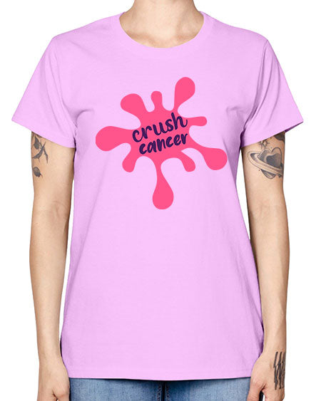crush cancer Style 14# - breast cancer -  Missy T-Shirt