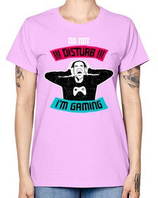 do not distrub im gaming 70# - video games -  Missy T-Shirt