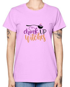 drink up witches 37# - witch -  Missy T-Shirt