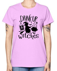 drink up witches 41# - witch -  Missy T-Shirt