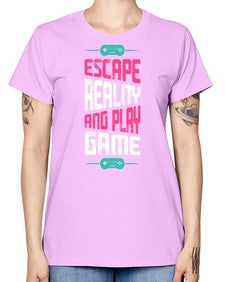 escape reality and play 80# - video games -  Missy T-Shirt