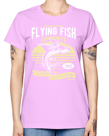 flying fish 16# - shark-fish -  Missy T-Shirt