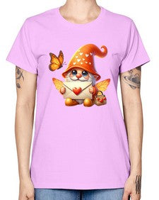 gnome with butterfly 06# - gnome -  Missy T-Shirt
