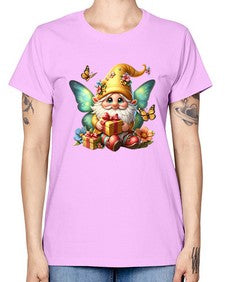 gnome with butterfly 07# - gnome -  Missy T-Shirt