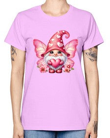 gnome with butterfly 08# - gnome -  Missy T-Shirt