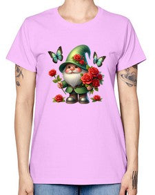 gnome with butterfly 11# - gnome -  Missy T-Shirt
