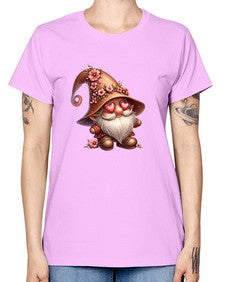 gnome with butterfly 15# - gnome -  Missy T-Shirt