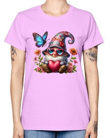 gnome with butterfly 17# - gnome -  Missy T-Shirt