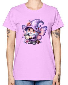 gnome with butterfly 18# - gnome -  Missy T-Shirt