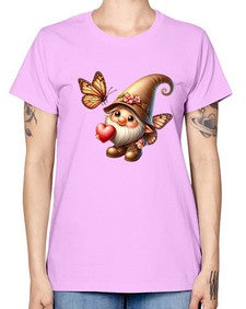 gnome with butterfly 22# - gnome -  Missy T-Shirt