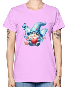 gnome with butterfly 28# - gnome -  Missy T-Shirt