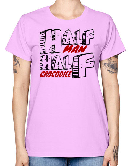 half man half crocodile - alligator -  Missy T-Shirt
